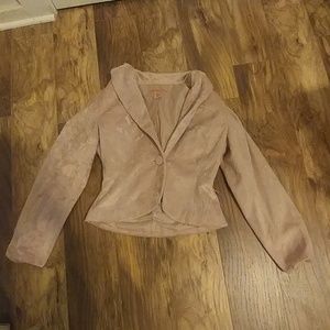 Soft textured dress jacket